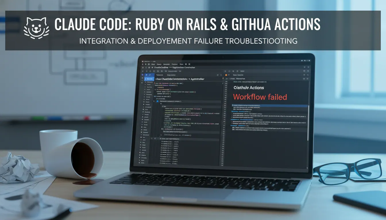 Claude Code 在 Ruby on Rails 中如何接入 GitHub Actions？部署失败排查经验