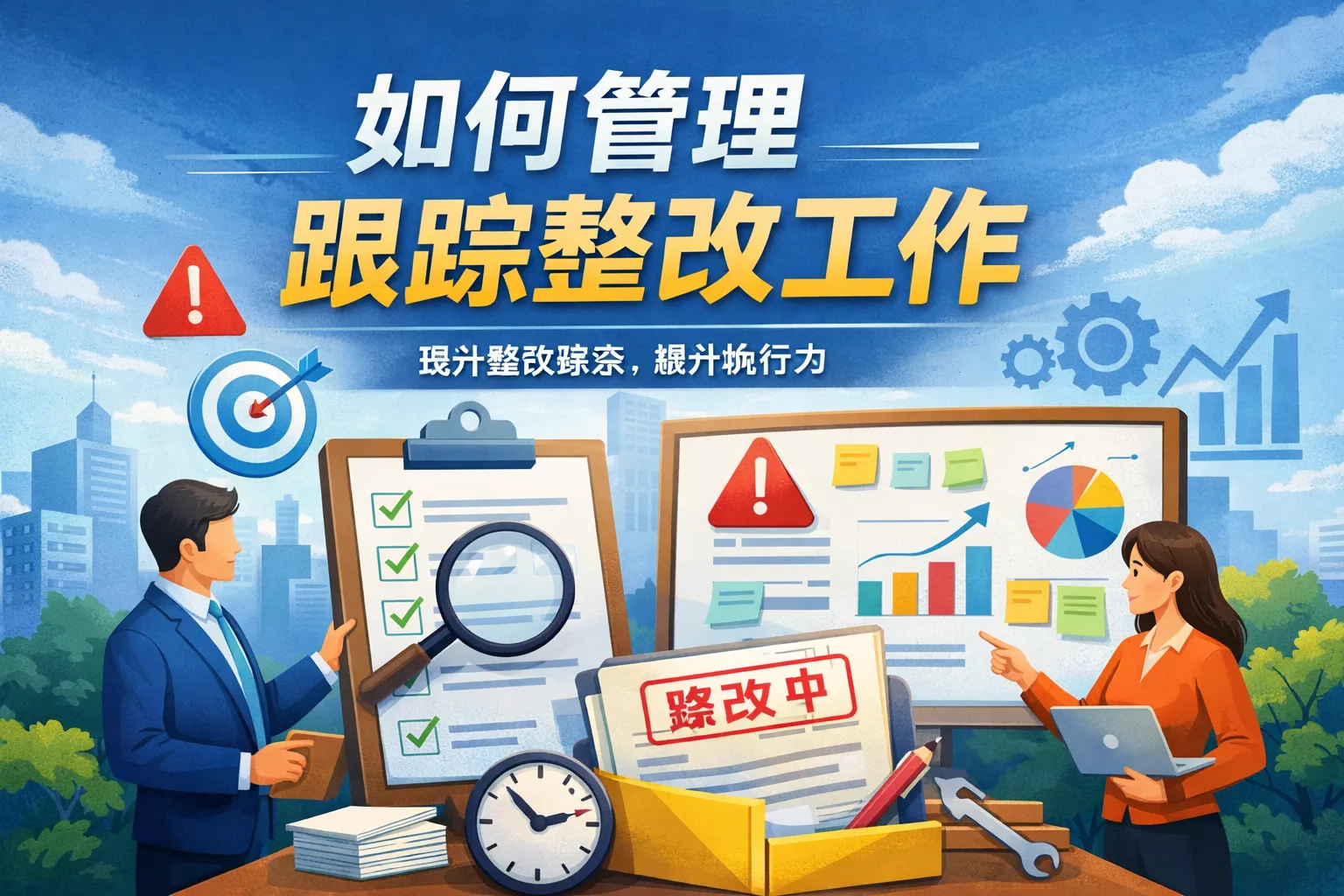 如何管理跟踪整改工作