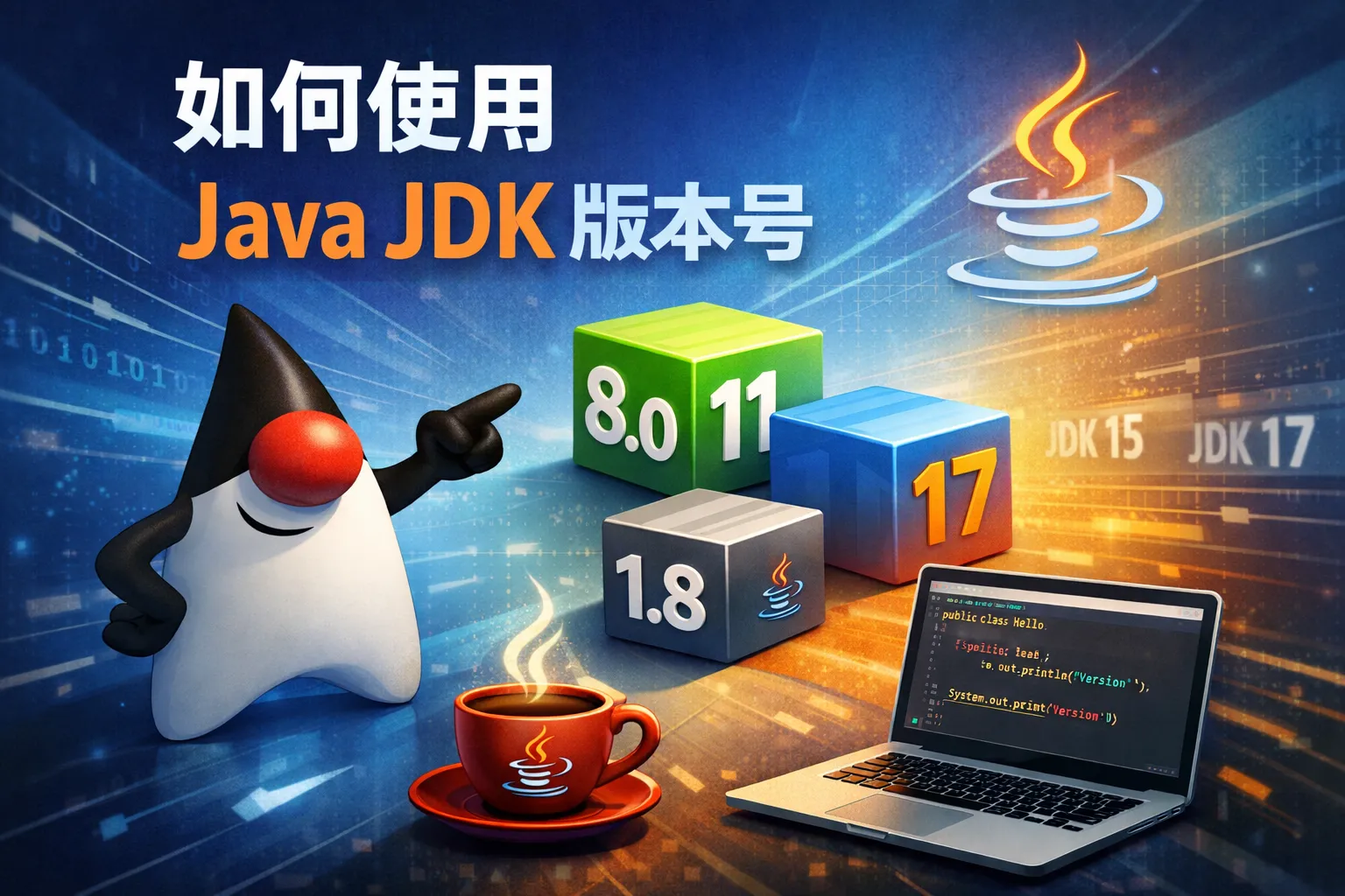 如何使用java jdk版本号