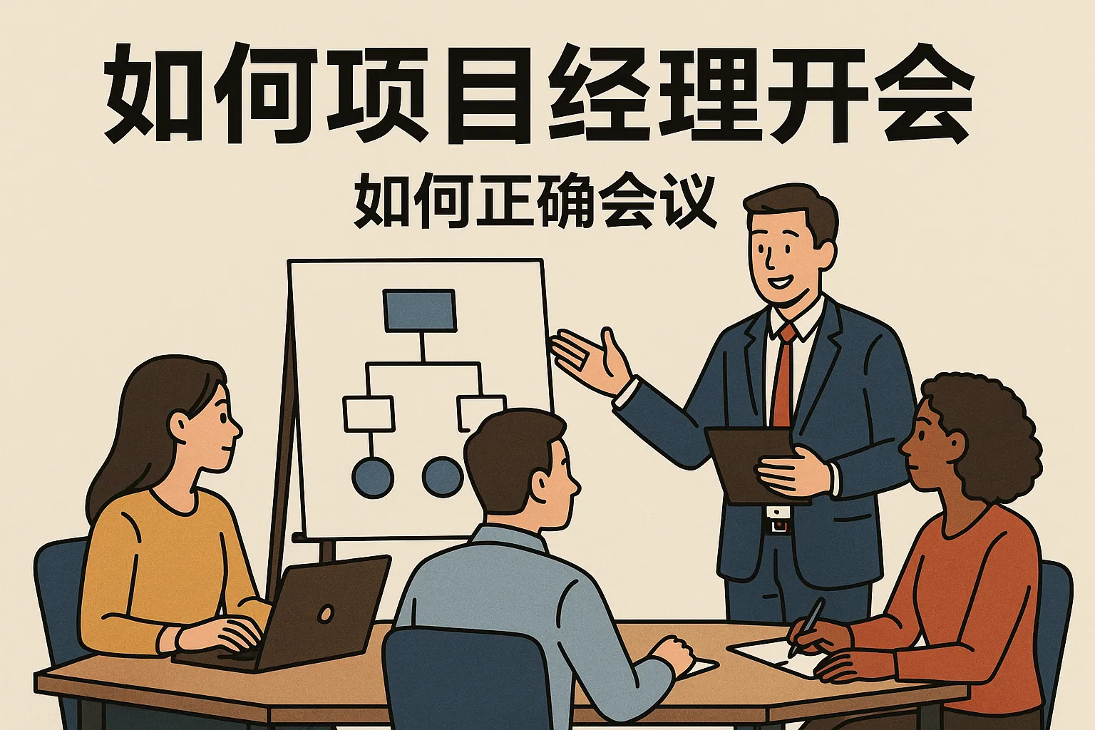 项目经理如何正确开会议