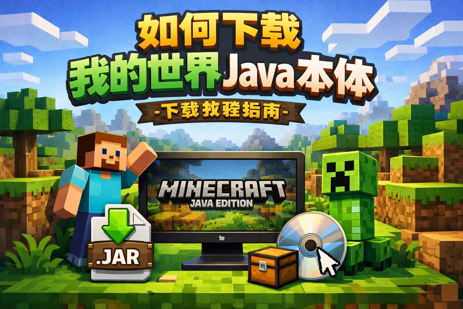 如何下载我的世界java本体
