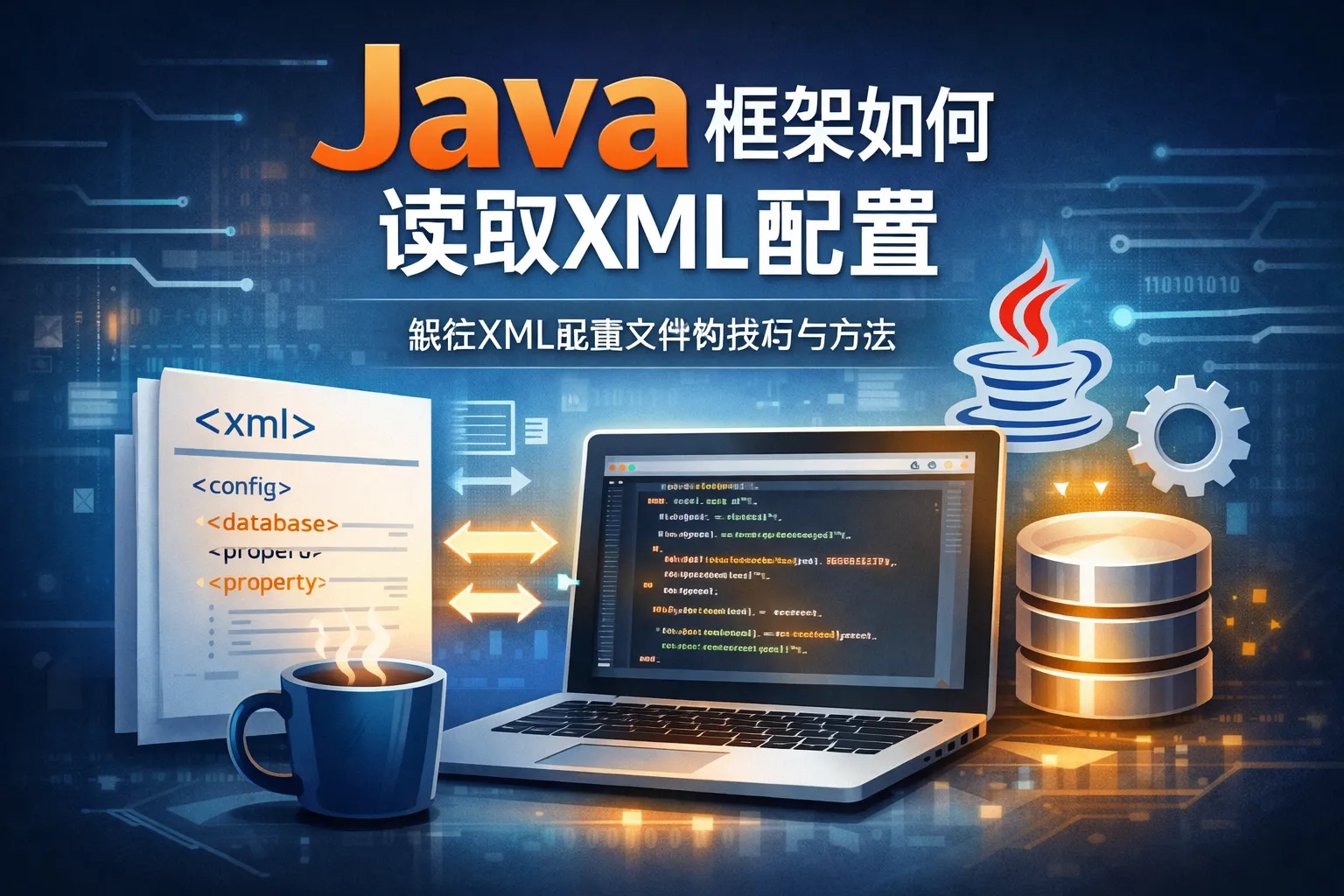 java框架如何读取xml配置的