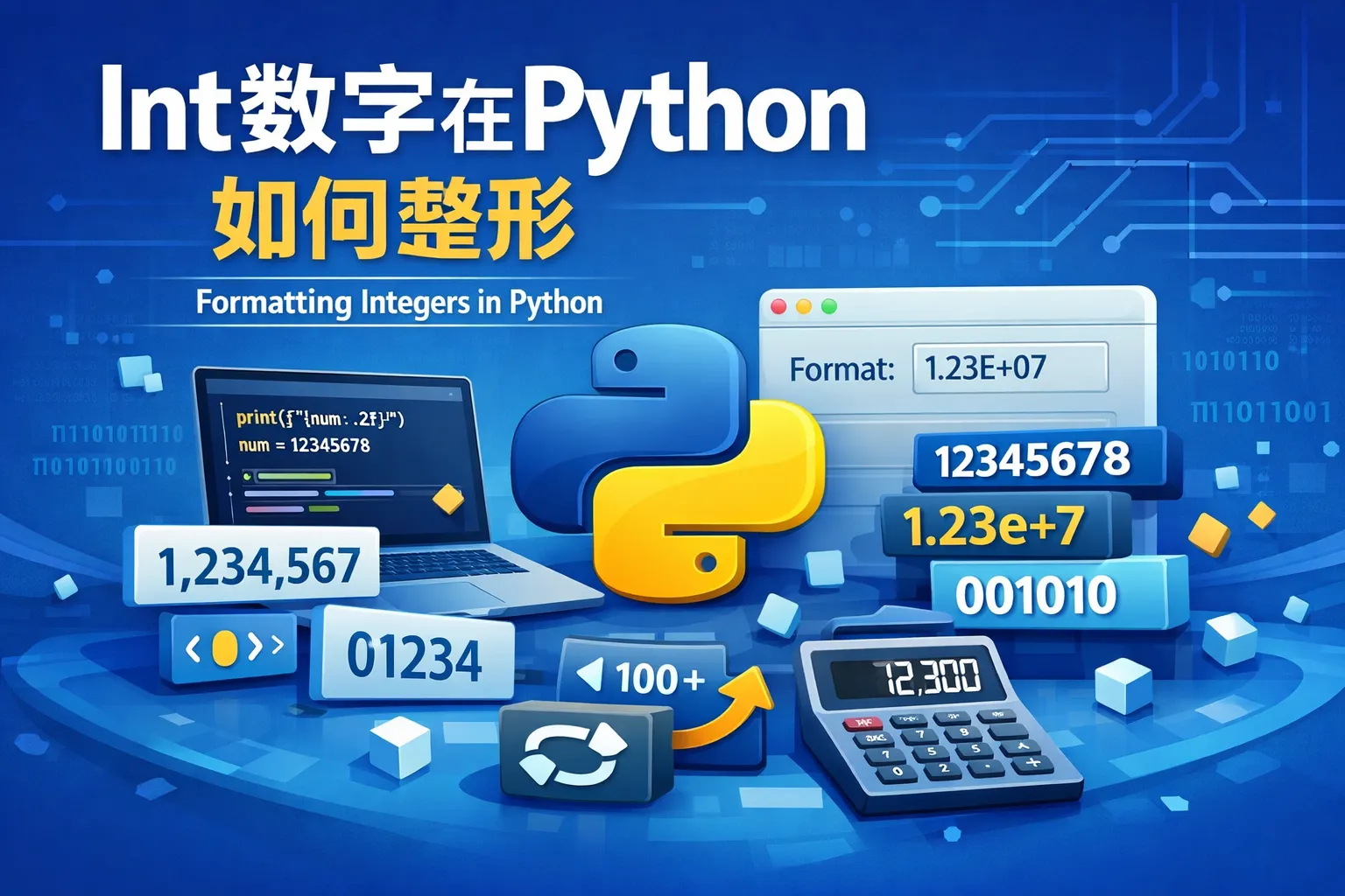 Int数字在Python如何整形