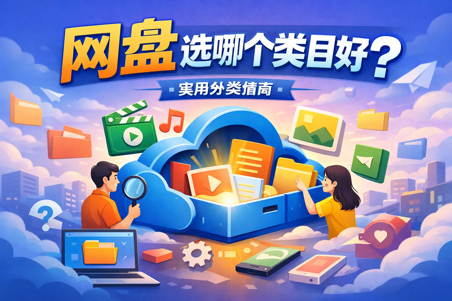 网盘选哪个类目好