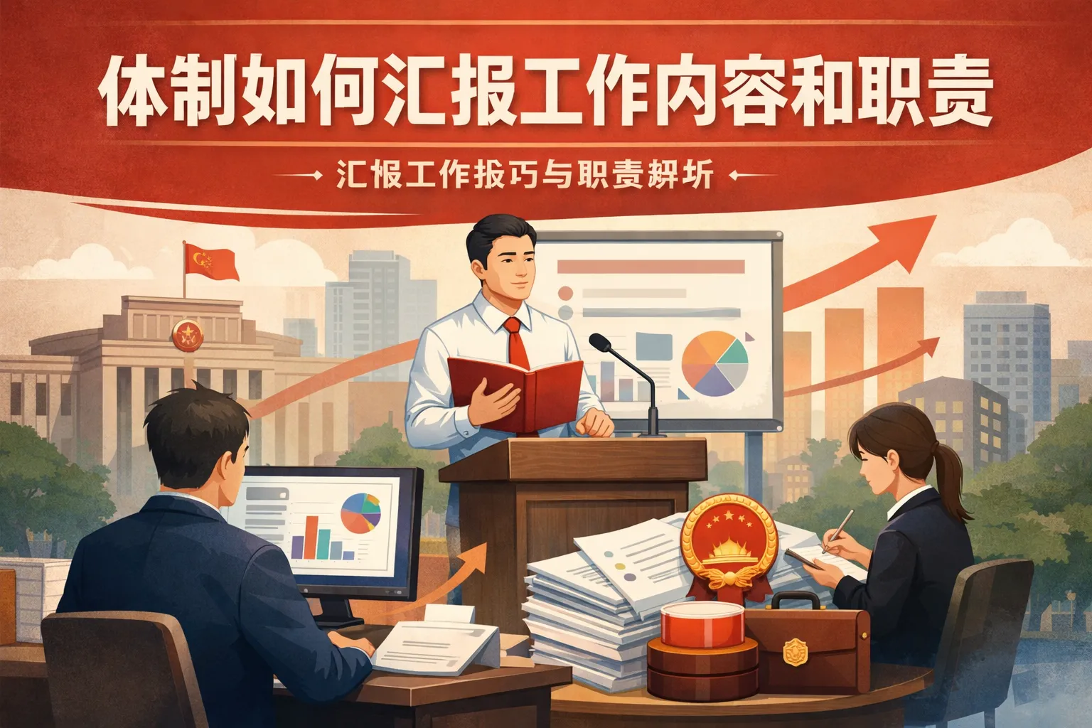体制如何汇报工作内容和职责