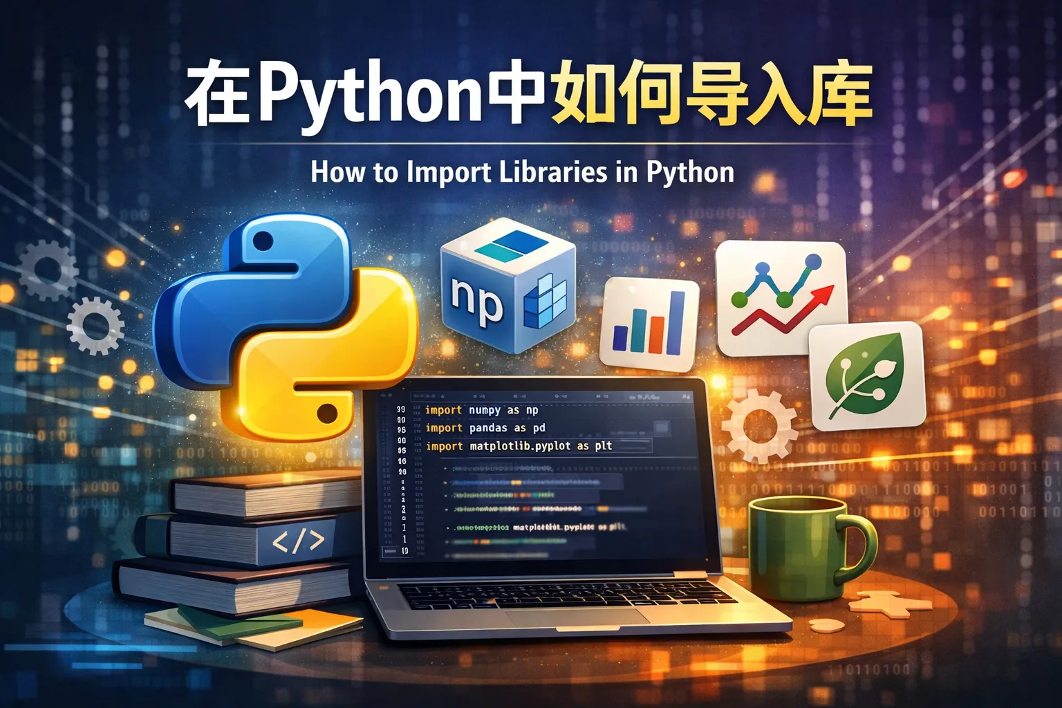 在python中如何导入库