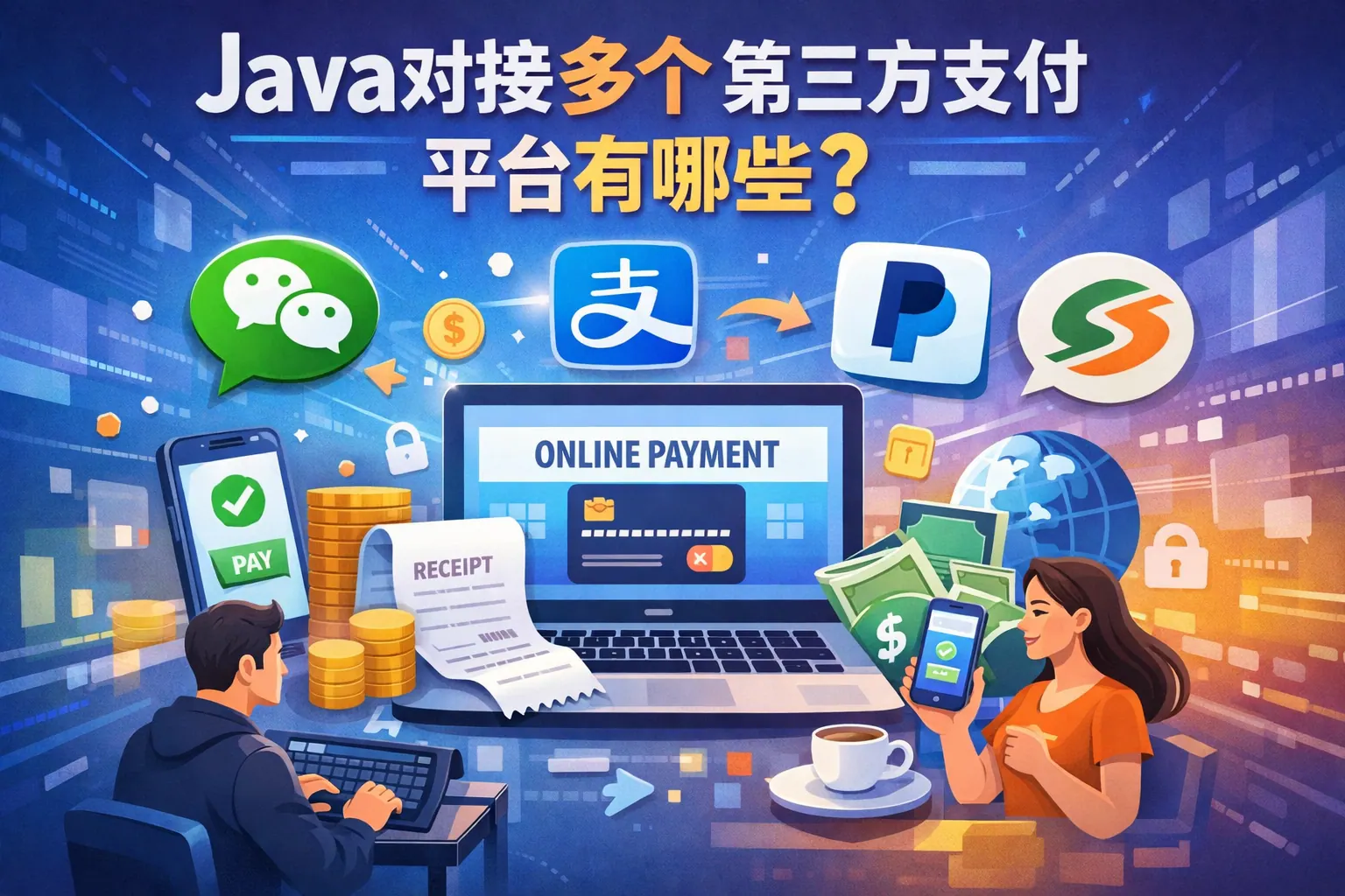 java对接多个第三方支付平台有哪些