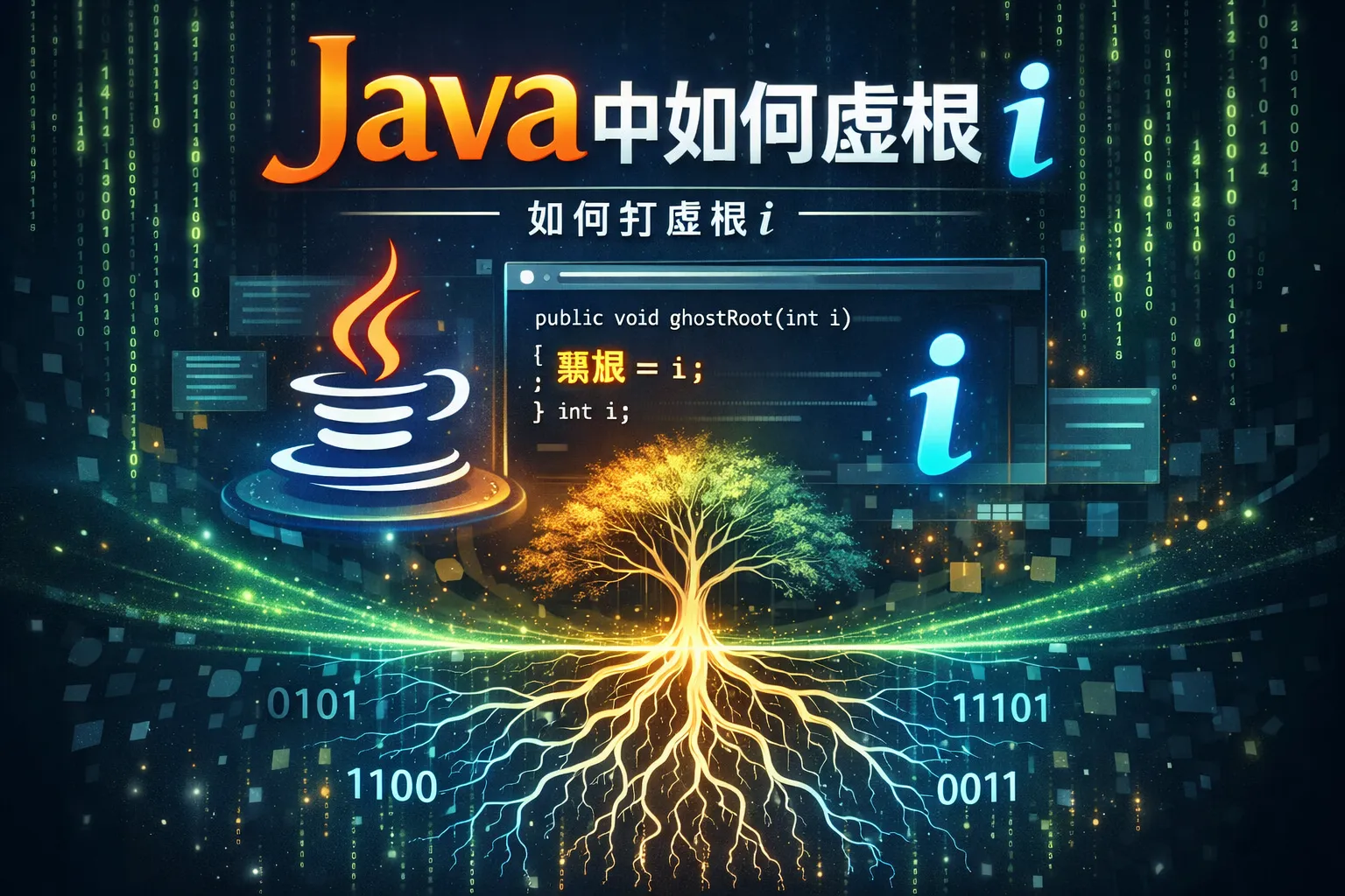 java中如何打虚根i