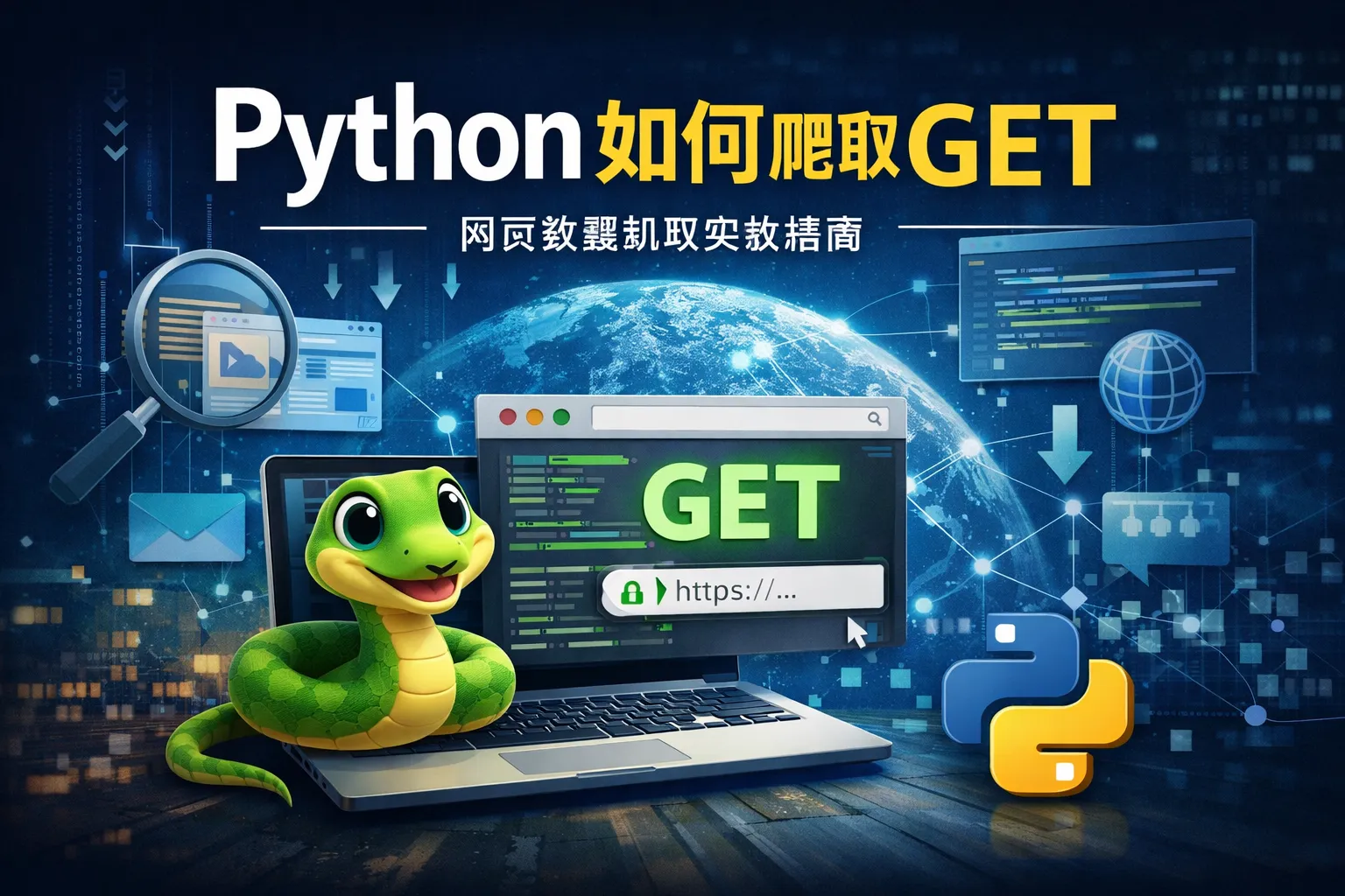 python如何爬取get