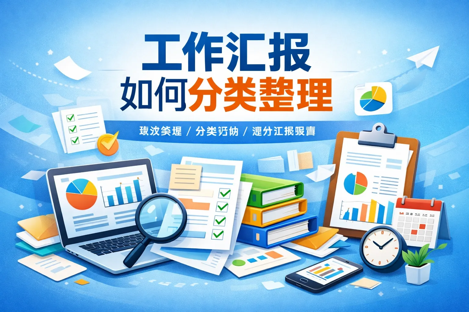 工作汇报如何分类整理