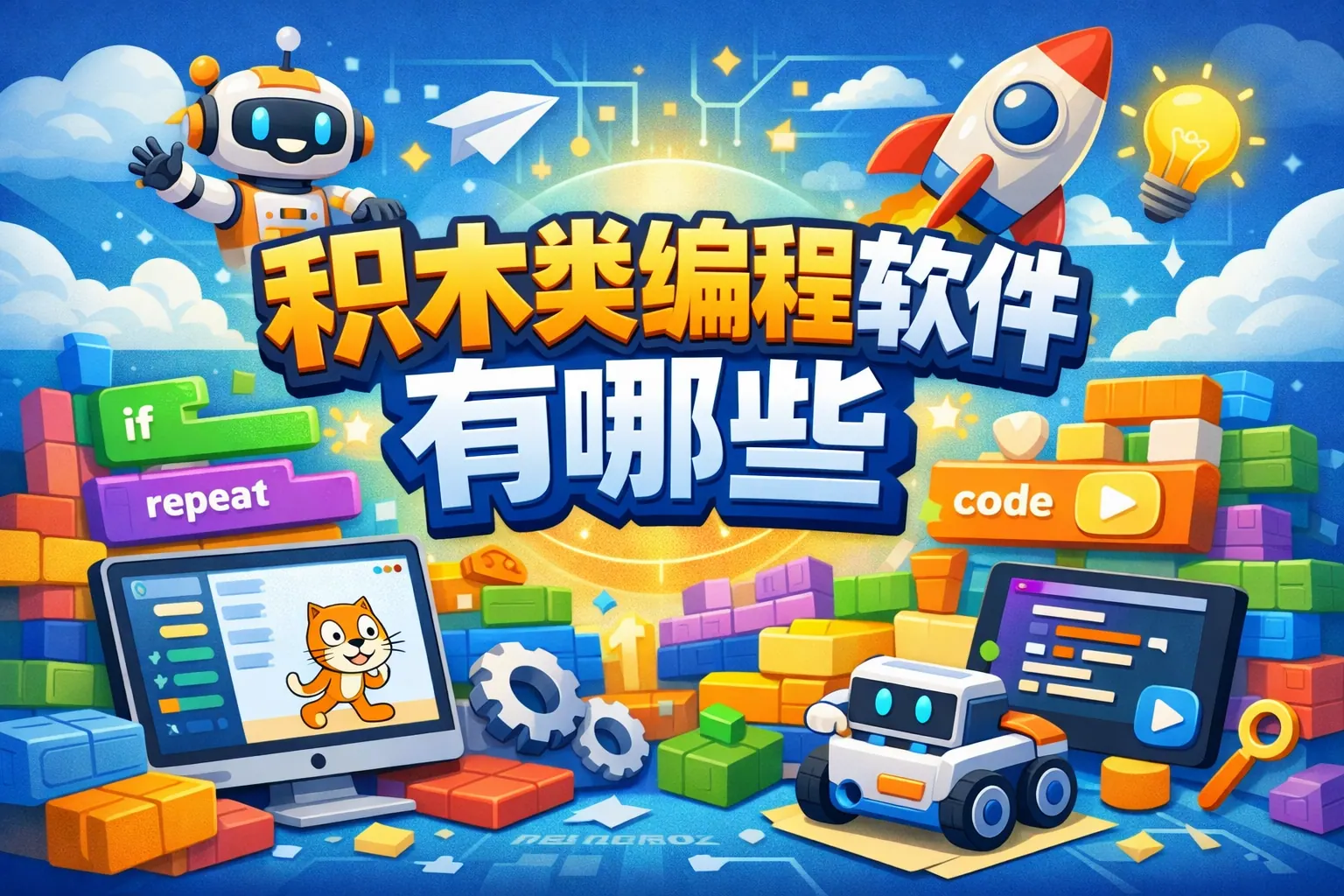 积木类编程软件有哪些