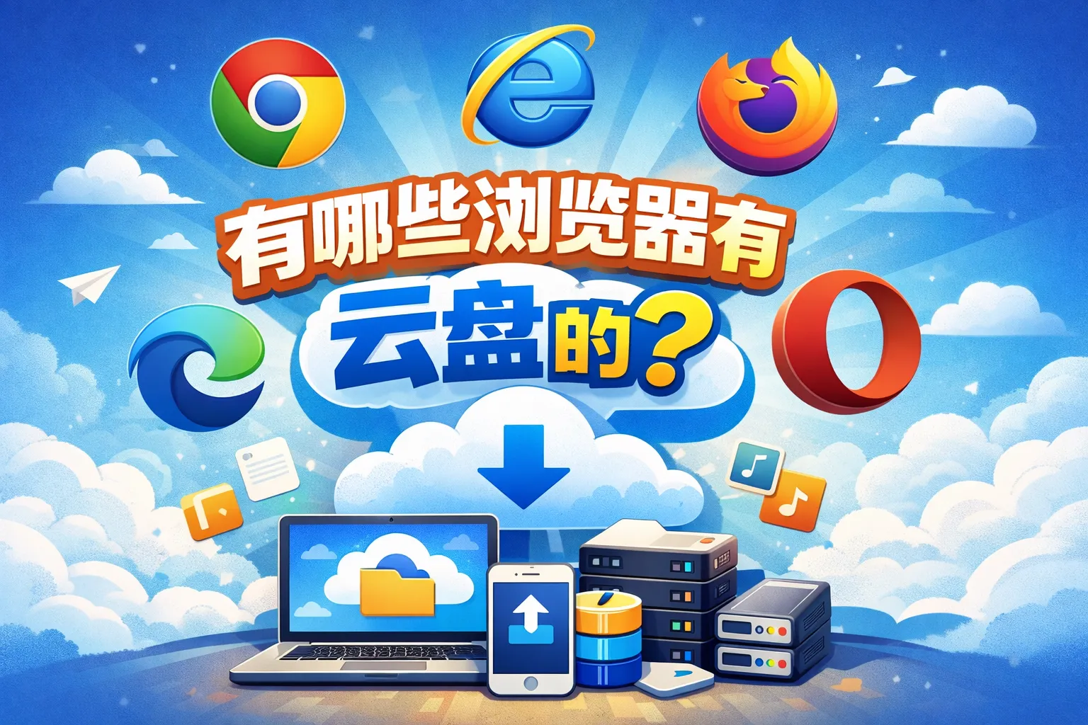 有哪些浏览器有云盘的