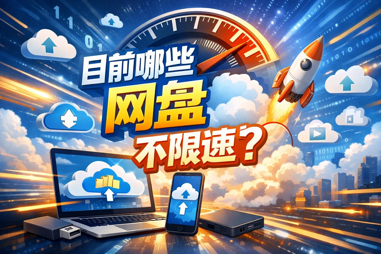 目前哪些网盘不限速