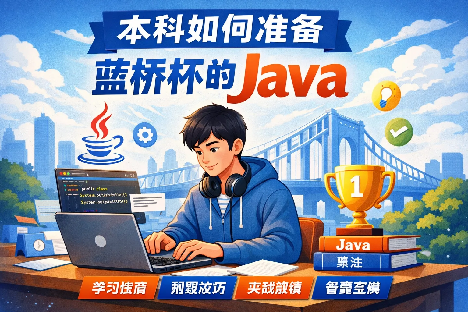 本科如何准备蓝桥杯的java
