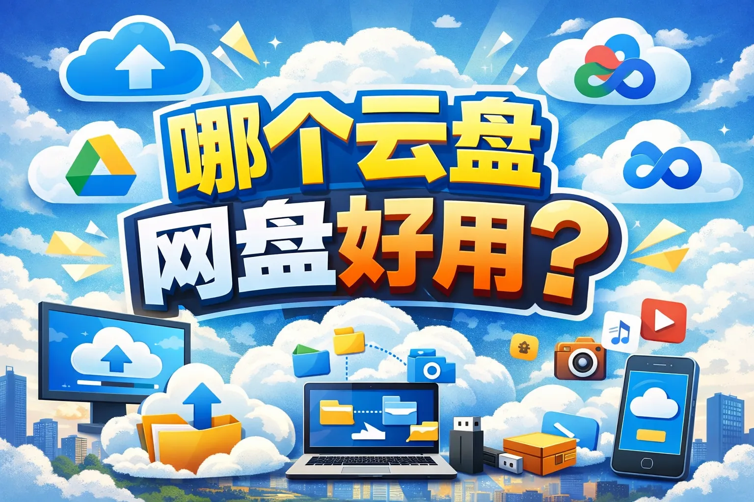 哪个云盘网盘好用