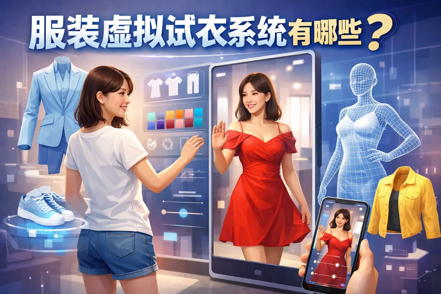 服装虚拟试衣系统有哪些