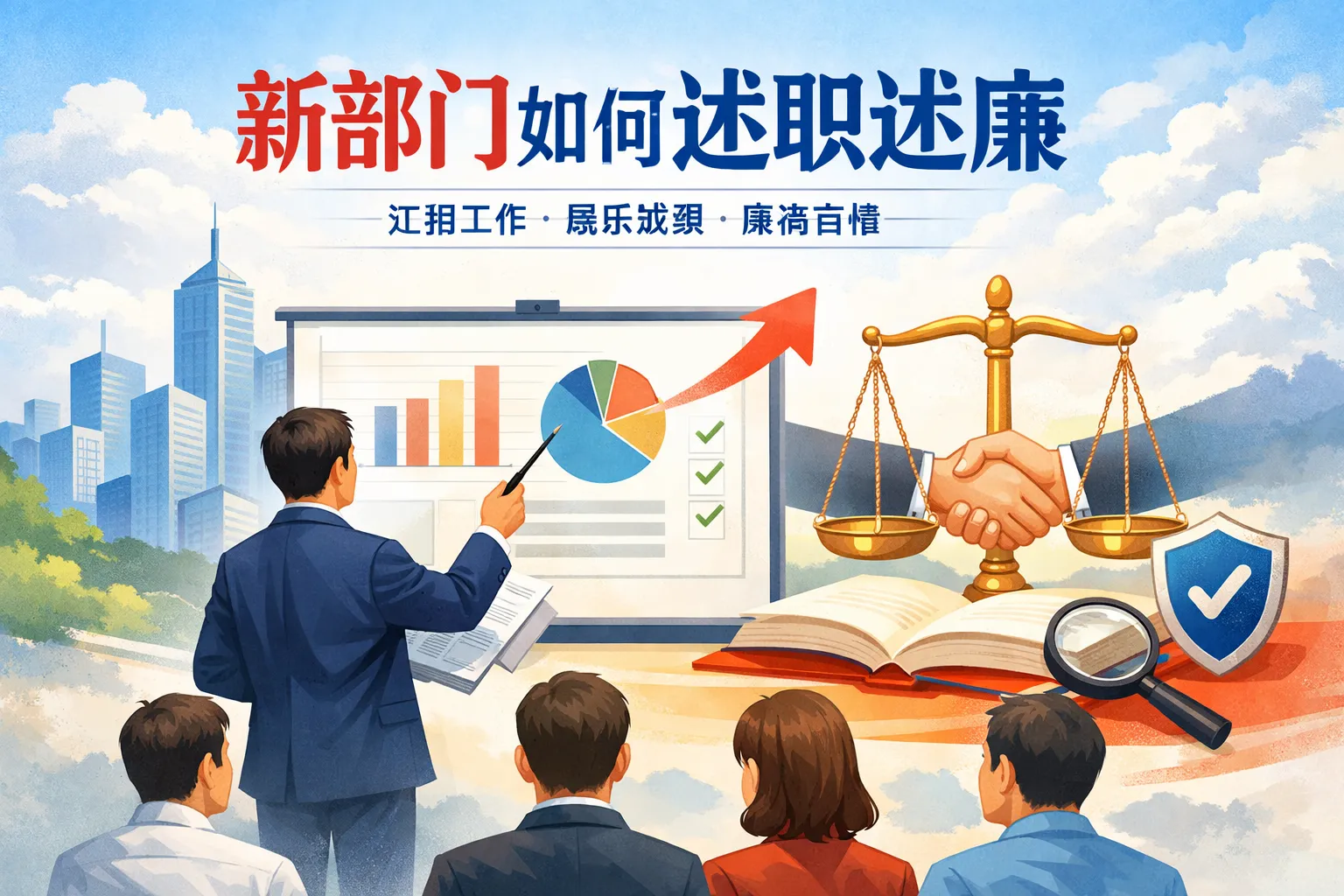 新部门如何述职述廉