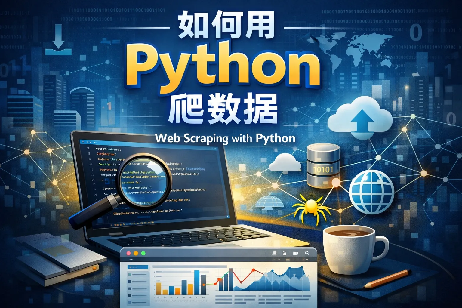 _如何用python爬数据
