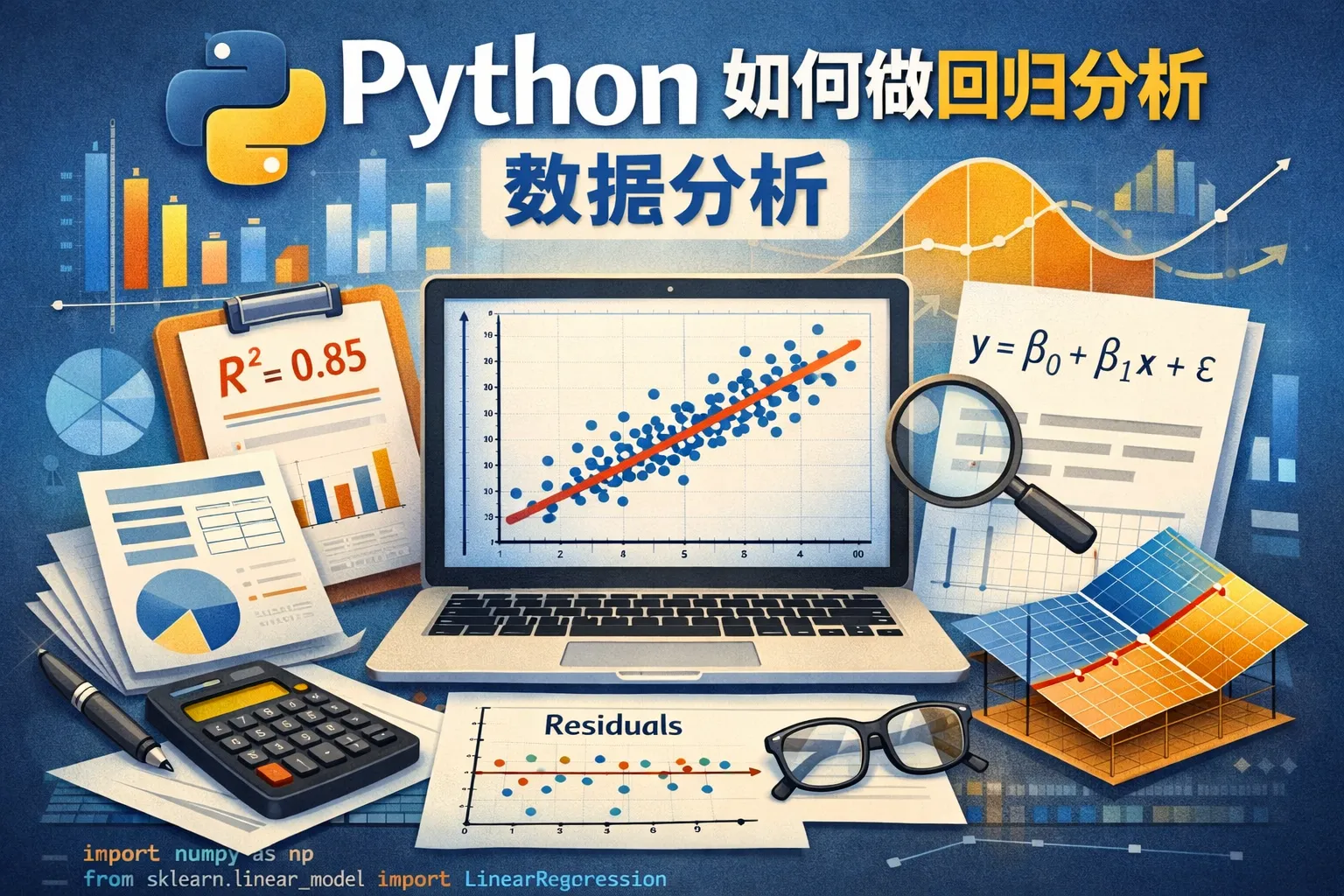 python如何做回归分析数据分析