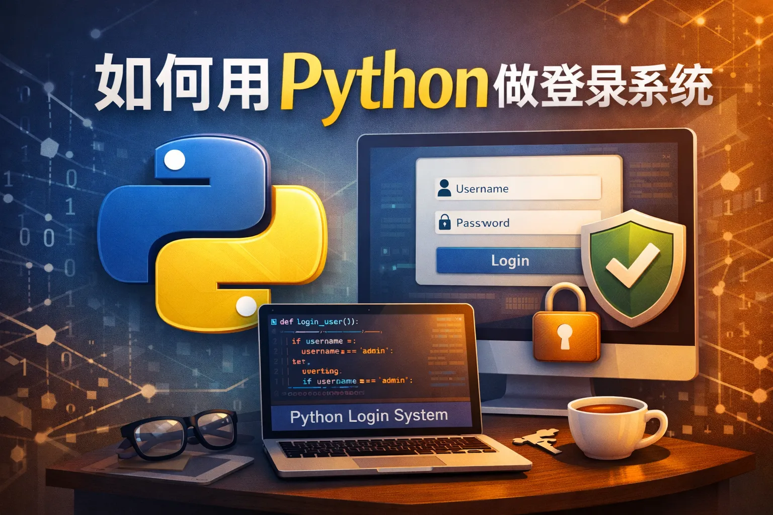 如何用Python做登录系统