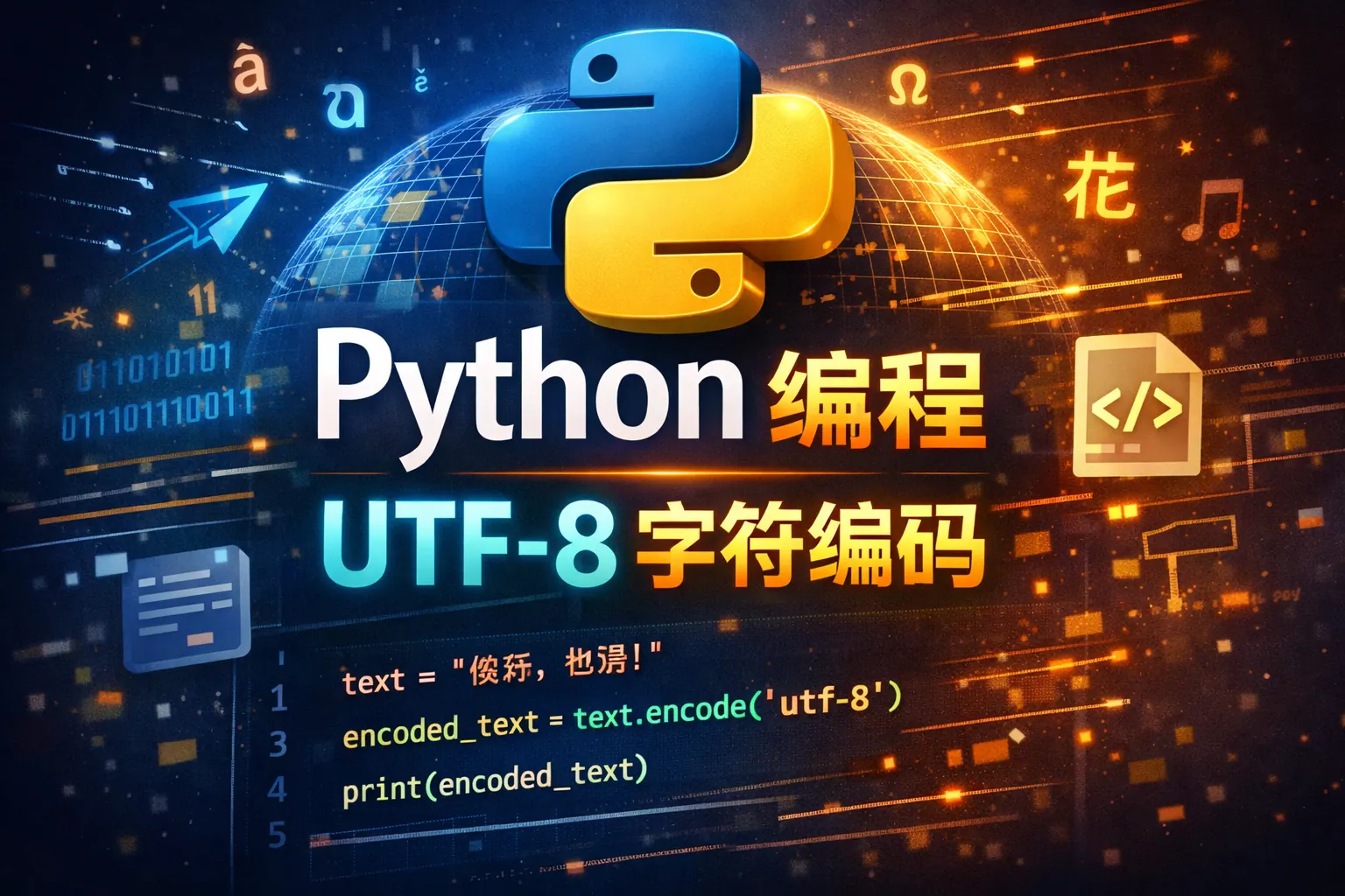 python怎么用utf 8