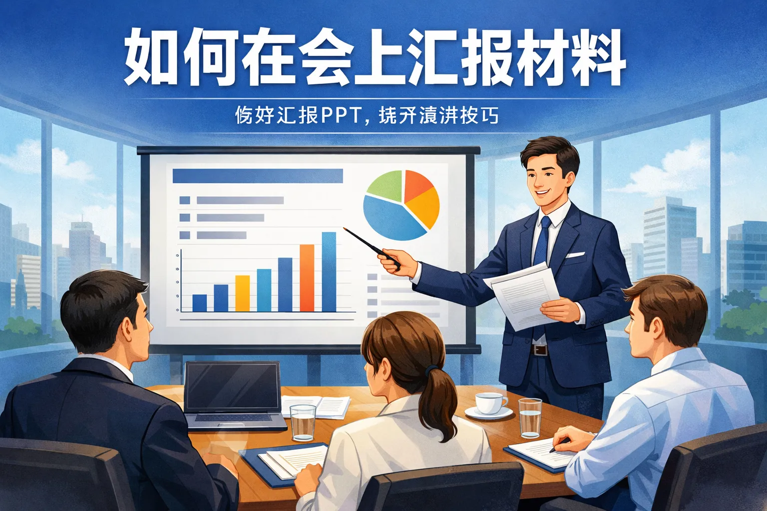 如何在会上汇报材料