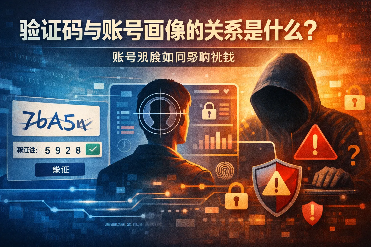 验证码与账号画像的关系是什么?账号风险如何影响挑战