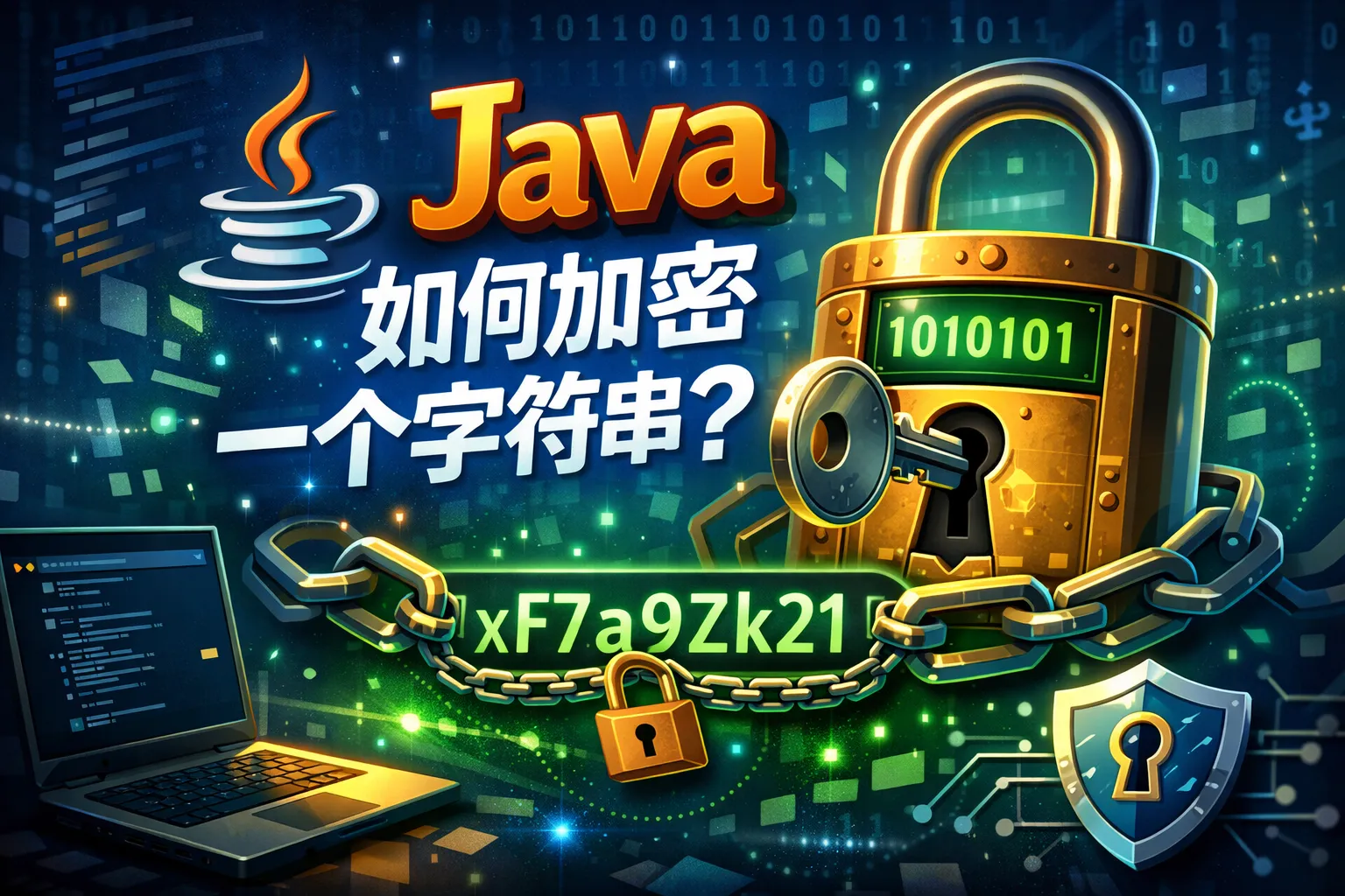 java如何加密一个字符串