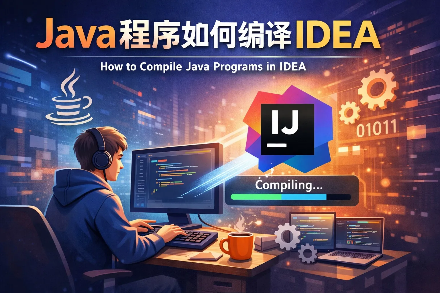 java程序如何编译idea