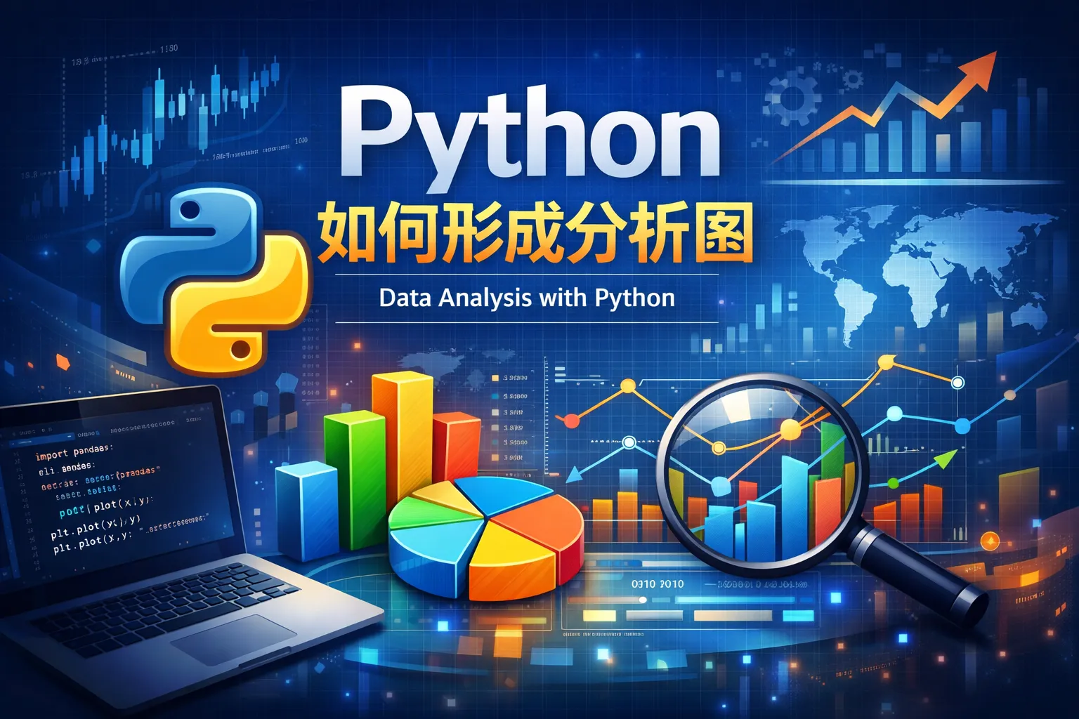python如何形成分析图