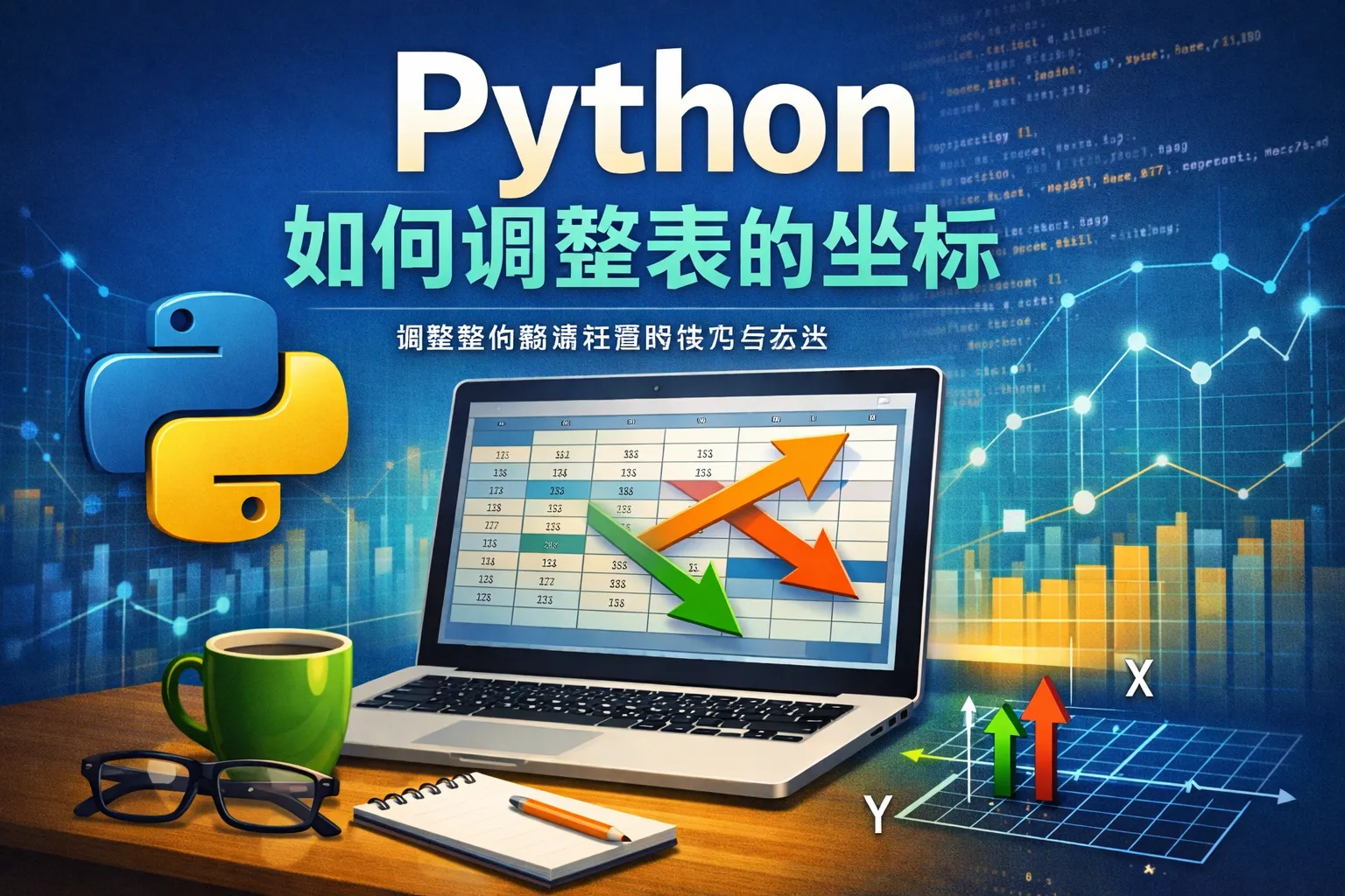 python如何调整表的坐标