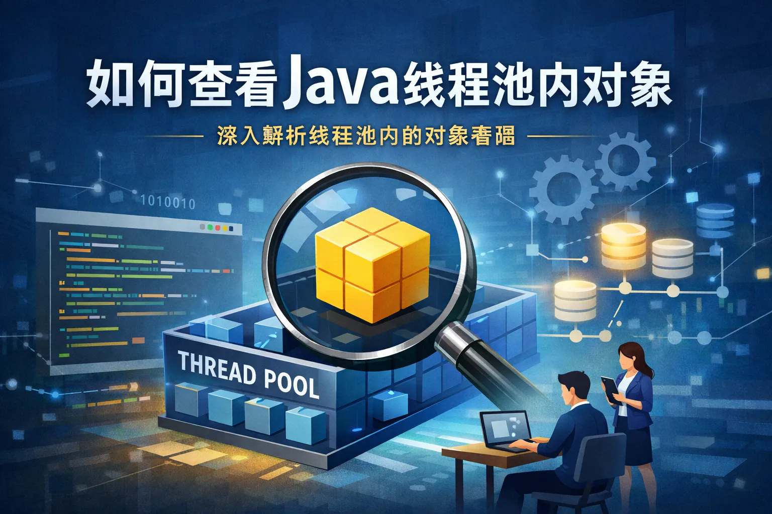 如何查看java线程池内对象