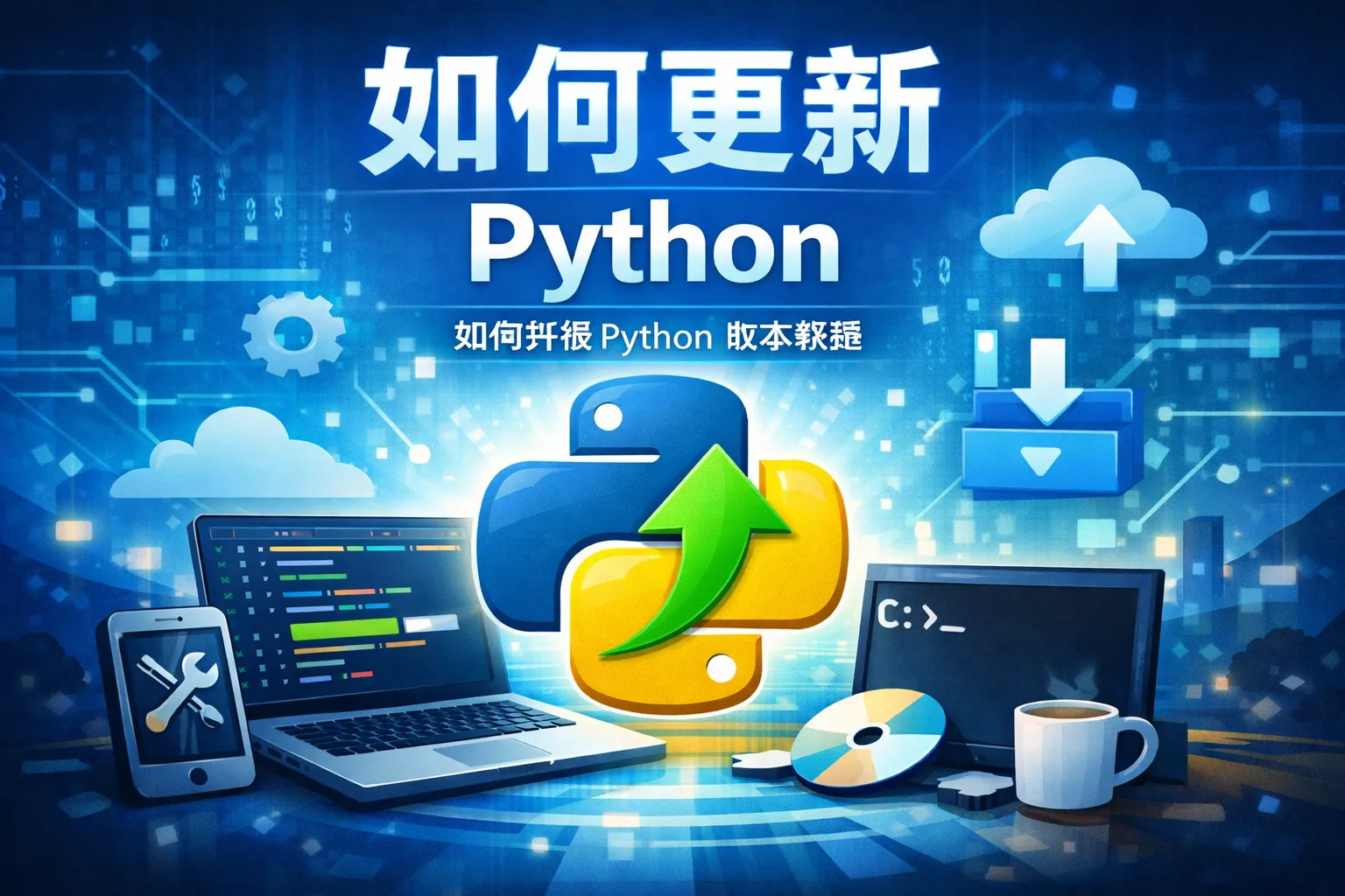 如何更新 python