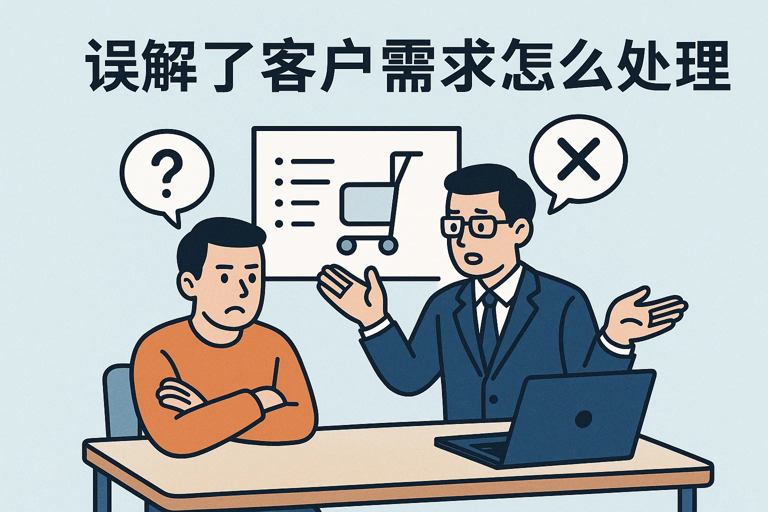 误解了客户需求怎么处理