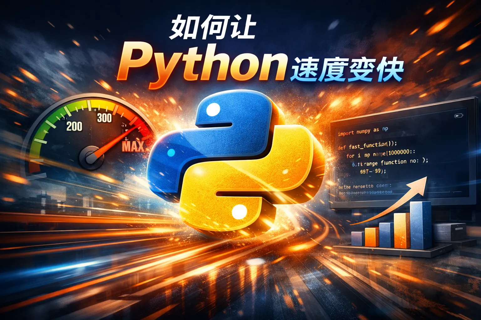 如何让python速度变快