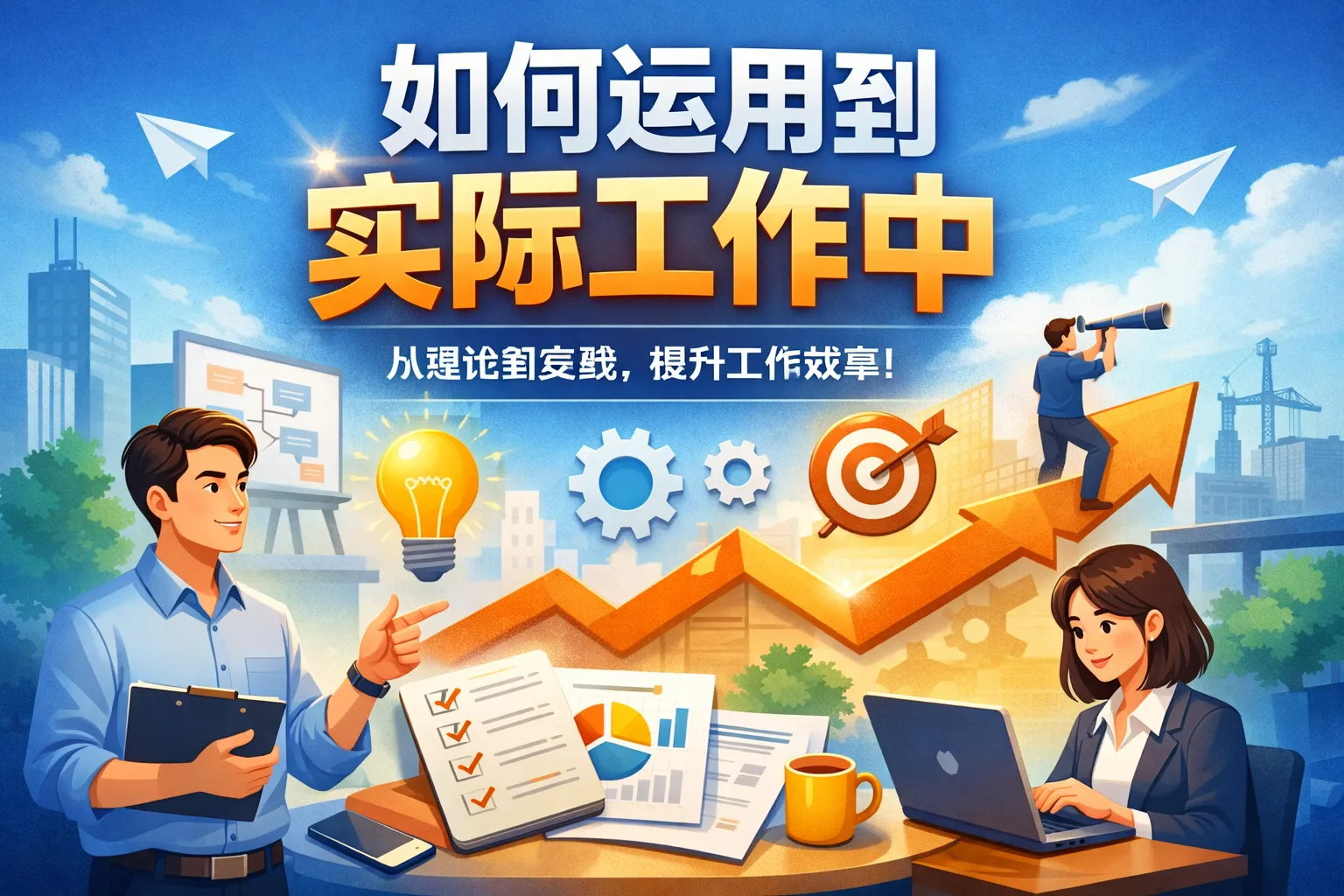 如何运用到实际工作中