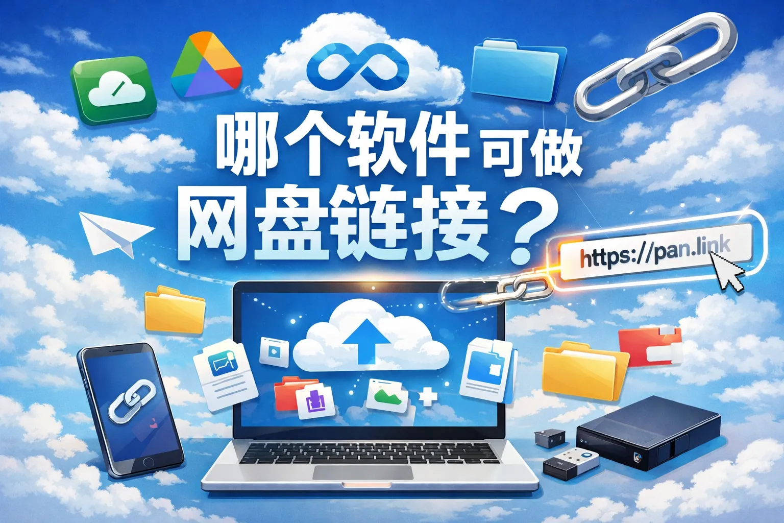 哪个软件可做网盘链接的