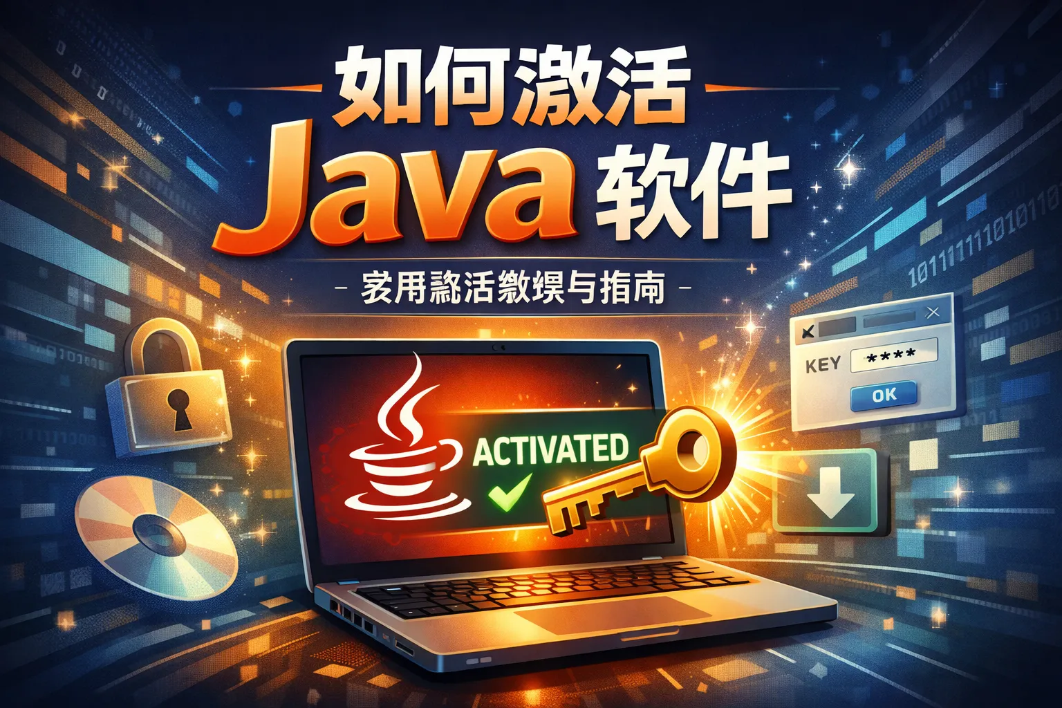 如何激活java软件