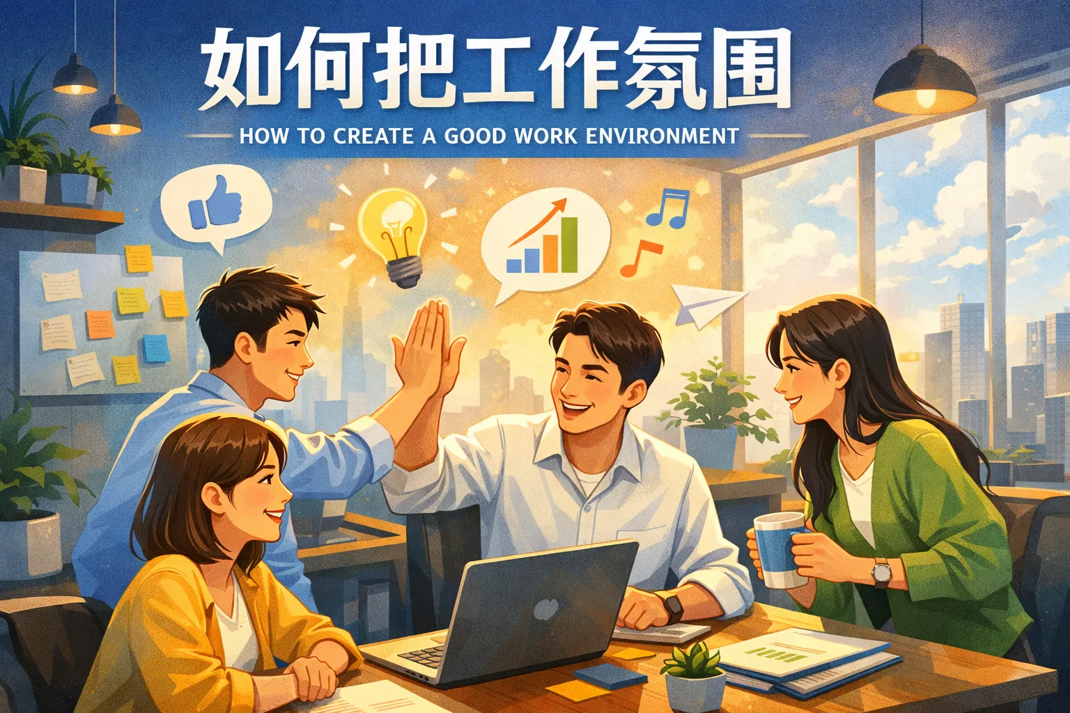 如何把工作氛围