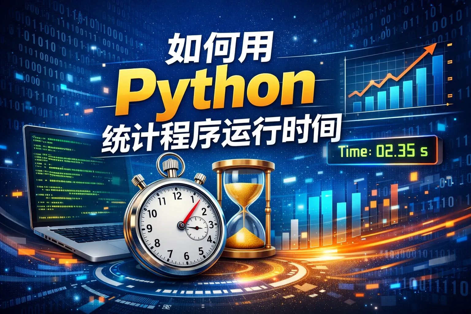 如何用python统计程序运行时间