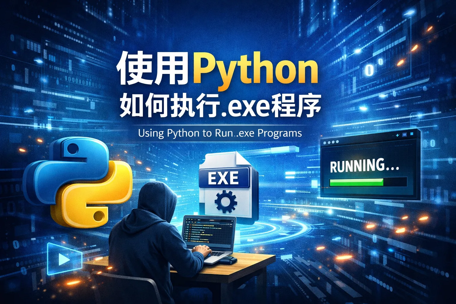 使用python如何执行exe程序