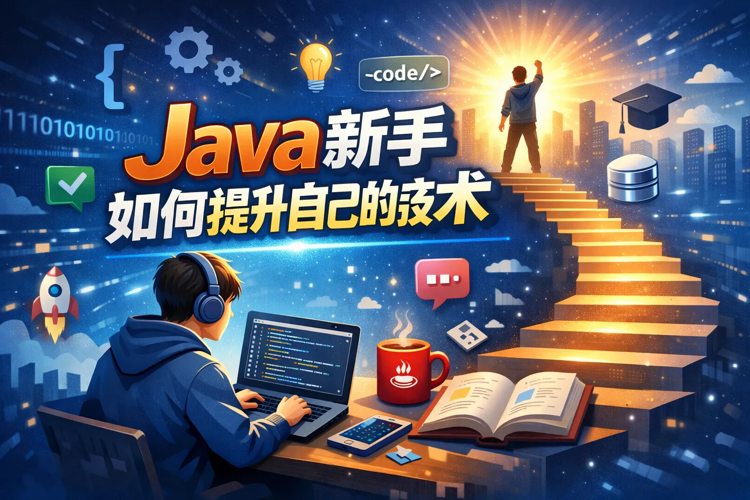 java新手如何提升自己的技术