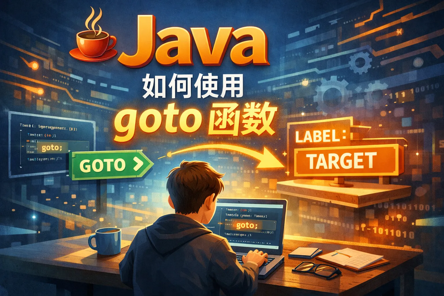 java如何使用goto函数