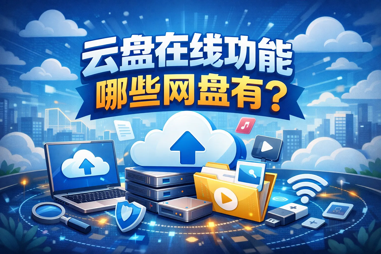 云盘在线功能哪些网盘有