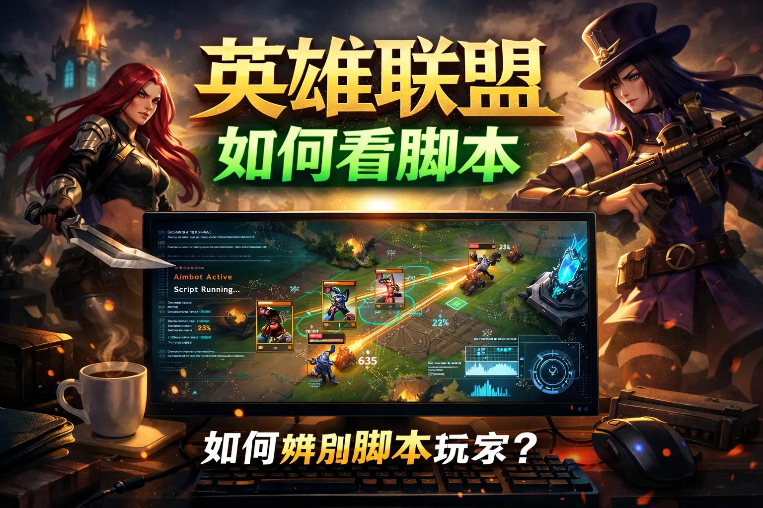 英雄联盟如何看脚本