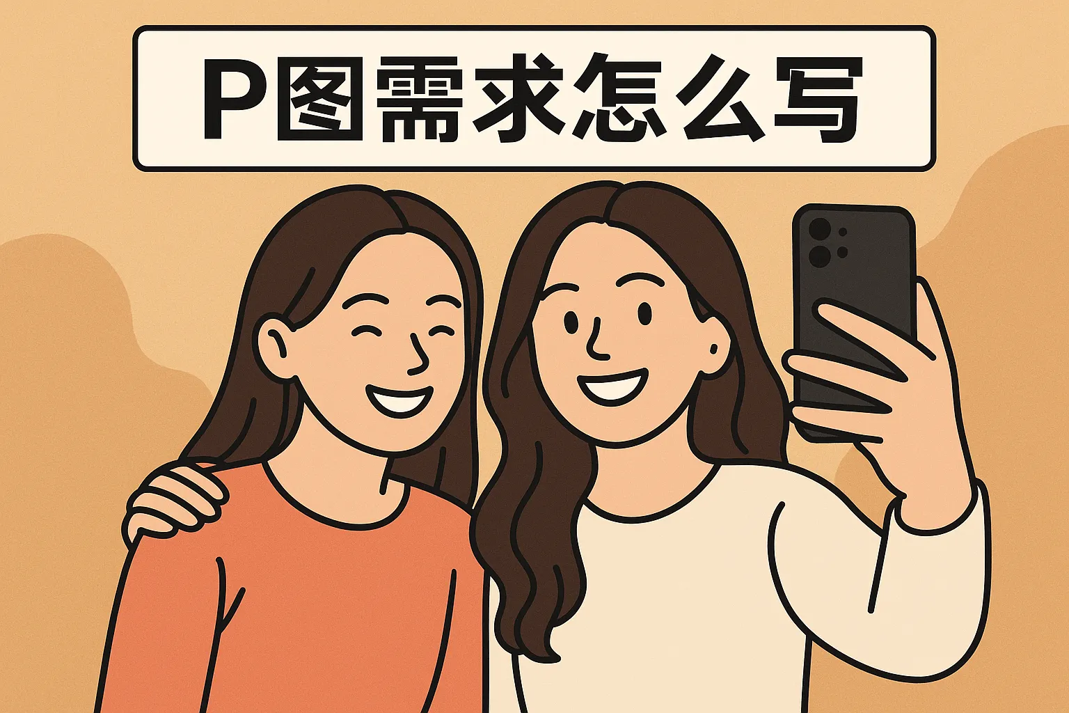 p图需求怎么写姐妹