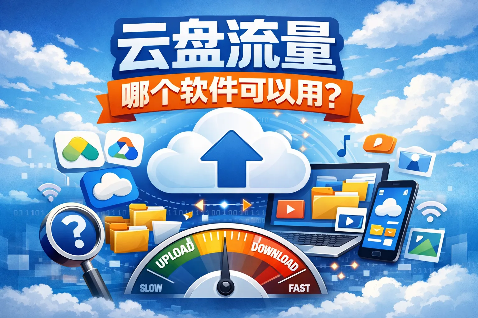 云盘流量哪个软件可以用