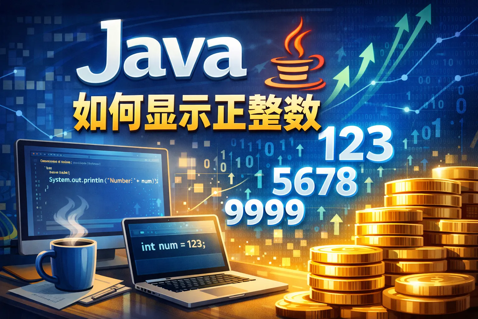 java如何显示正整数