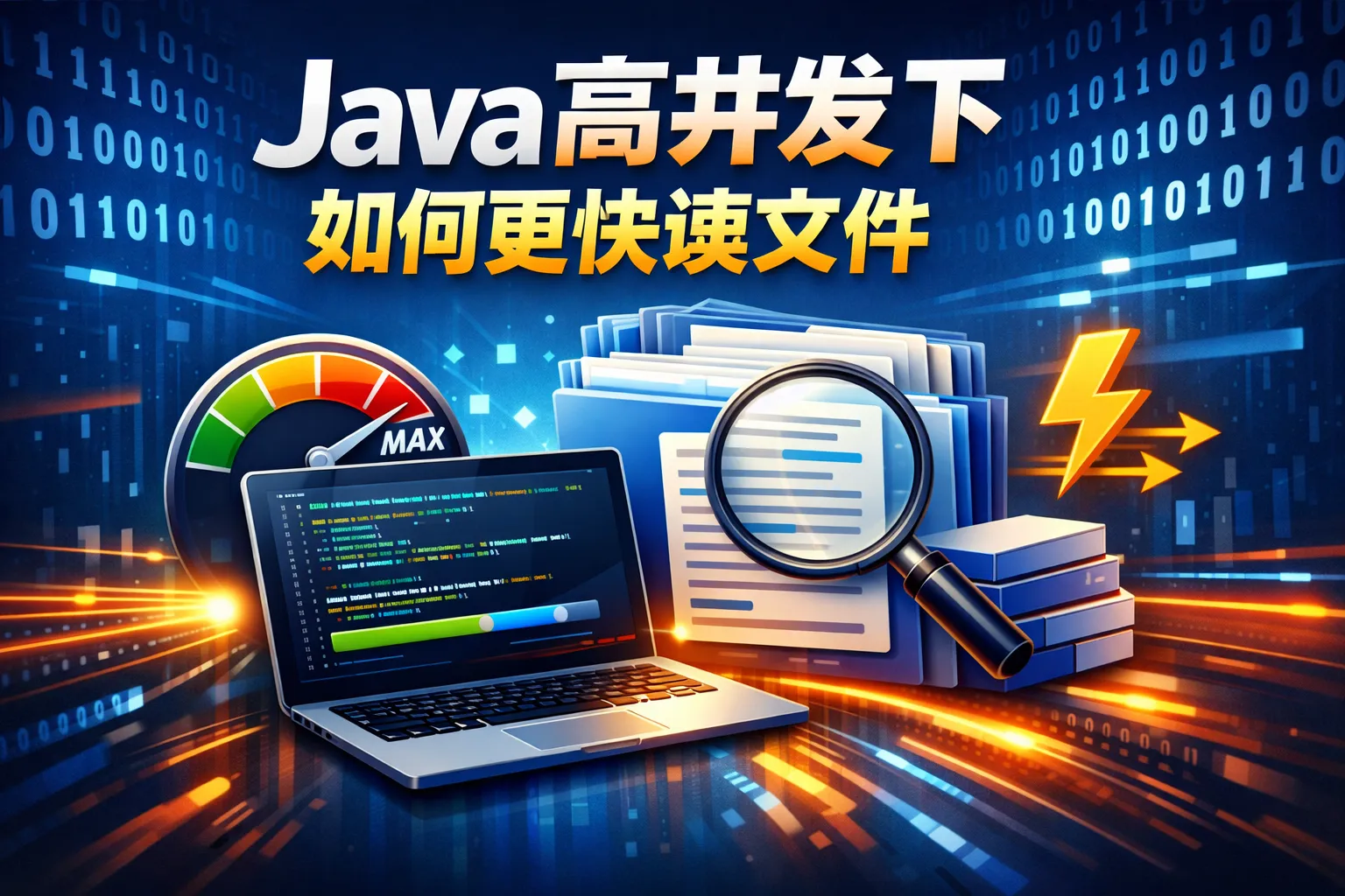 java高并发下如何更快读文件