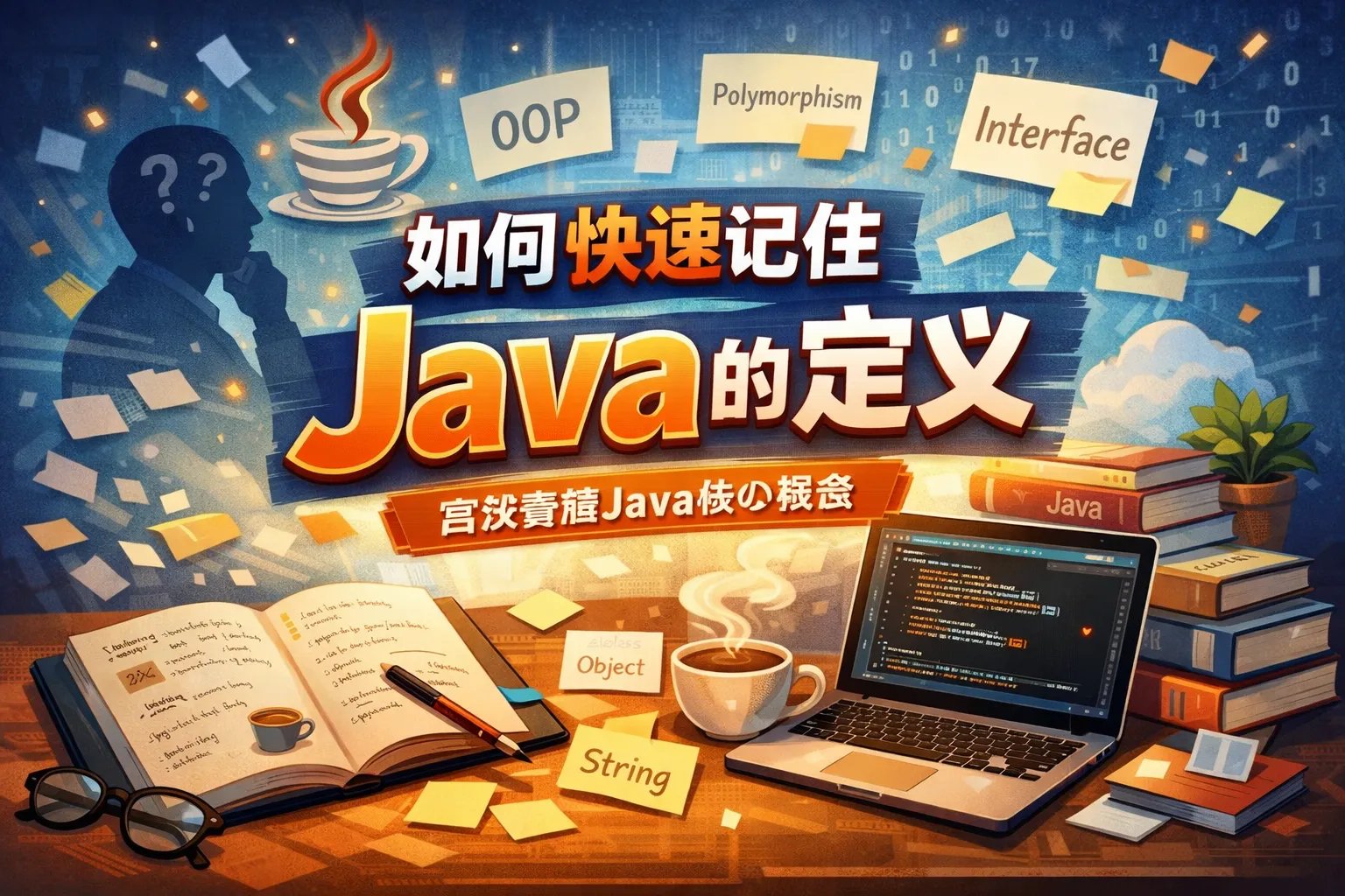 如何快速记住java的定义